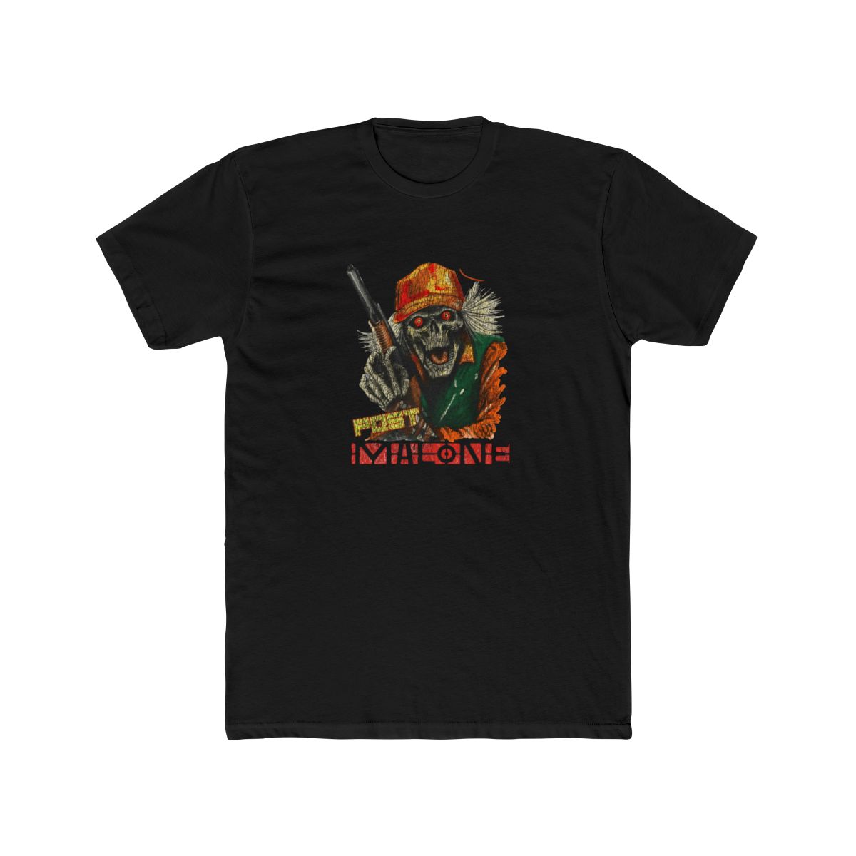 Fearless Hunter Bold Graphic T Shirt