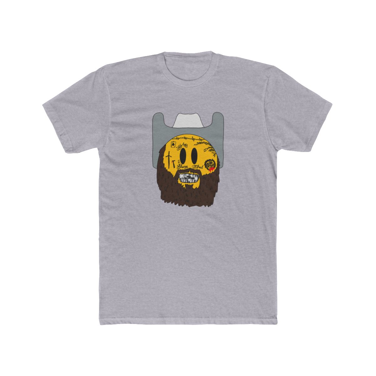 Playful Emoji World Tour Graphic T Shirt - alternate angle 2, merchandise