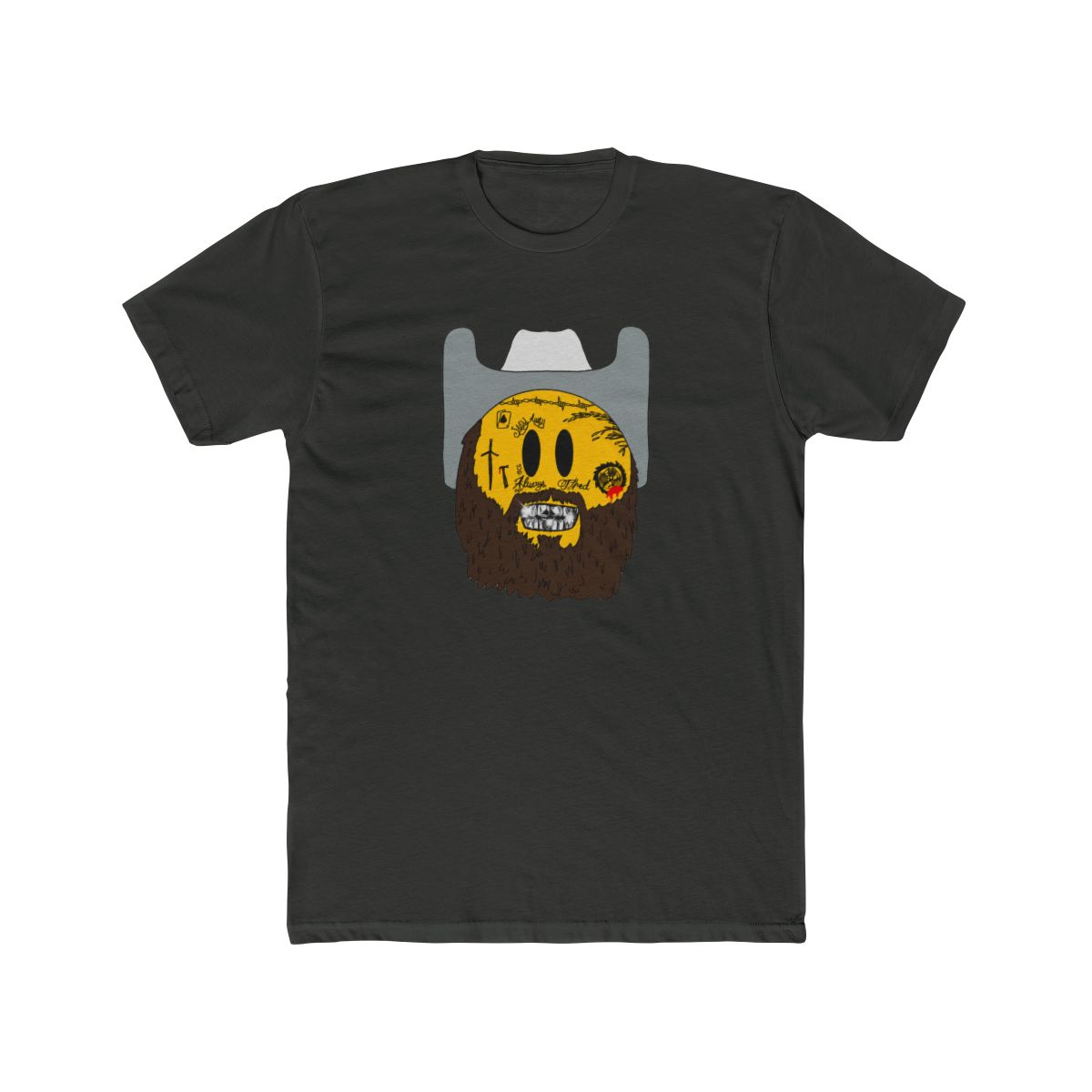 Playful Emoji World Tour Graphic T Shirt - alternate angle 3, merchandise